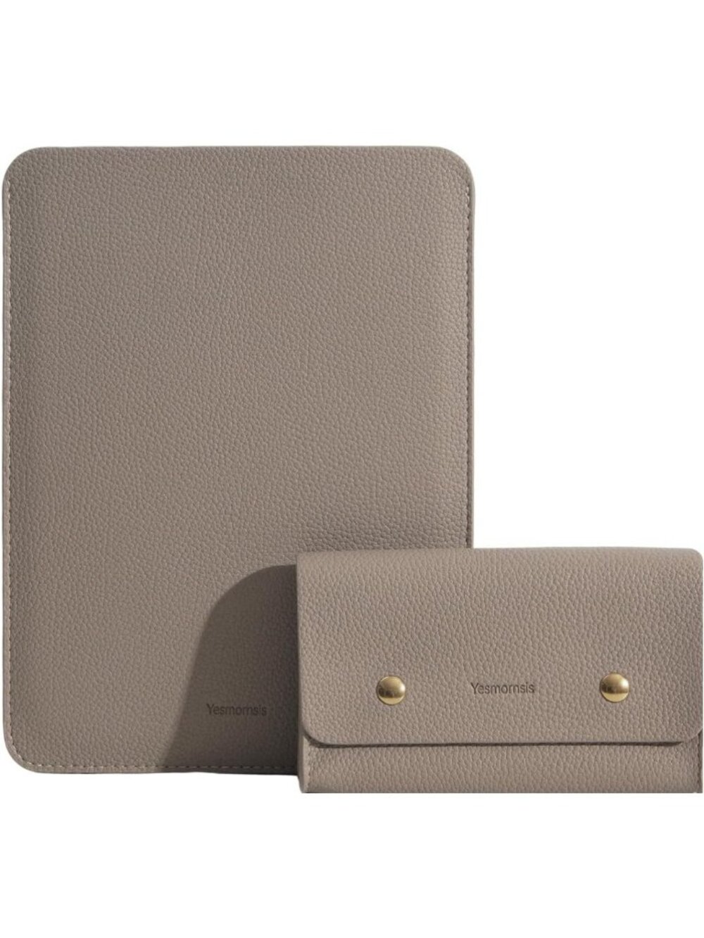Stylish PU Leather Padded Laptop Sleeve for 16" MacBook Pro & 15" Laptops, Camel